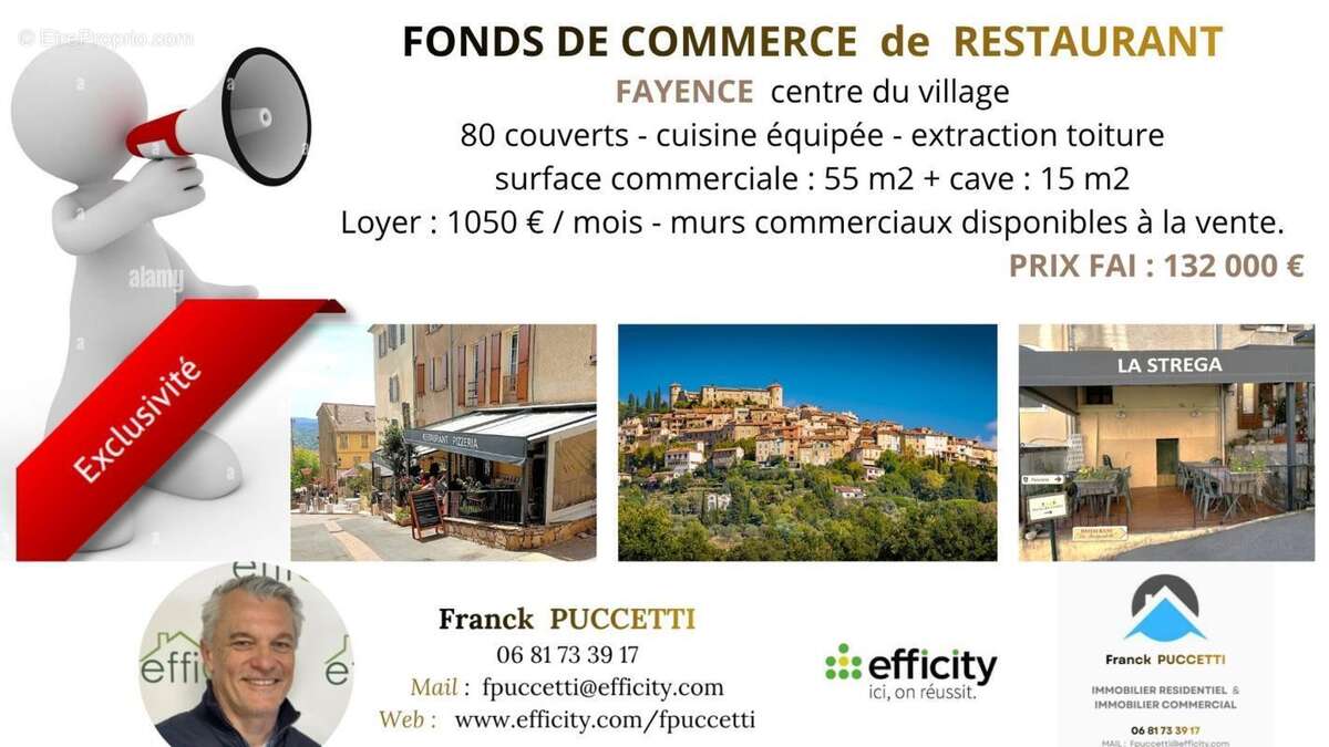 Commerce à FAYENCE
