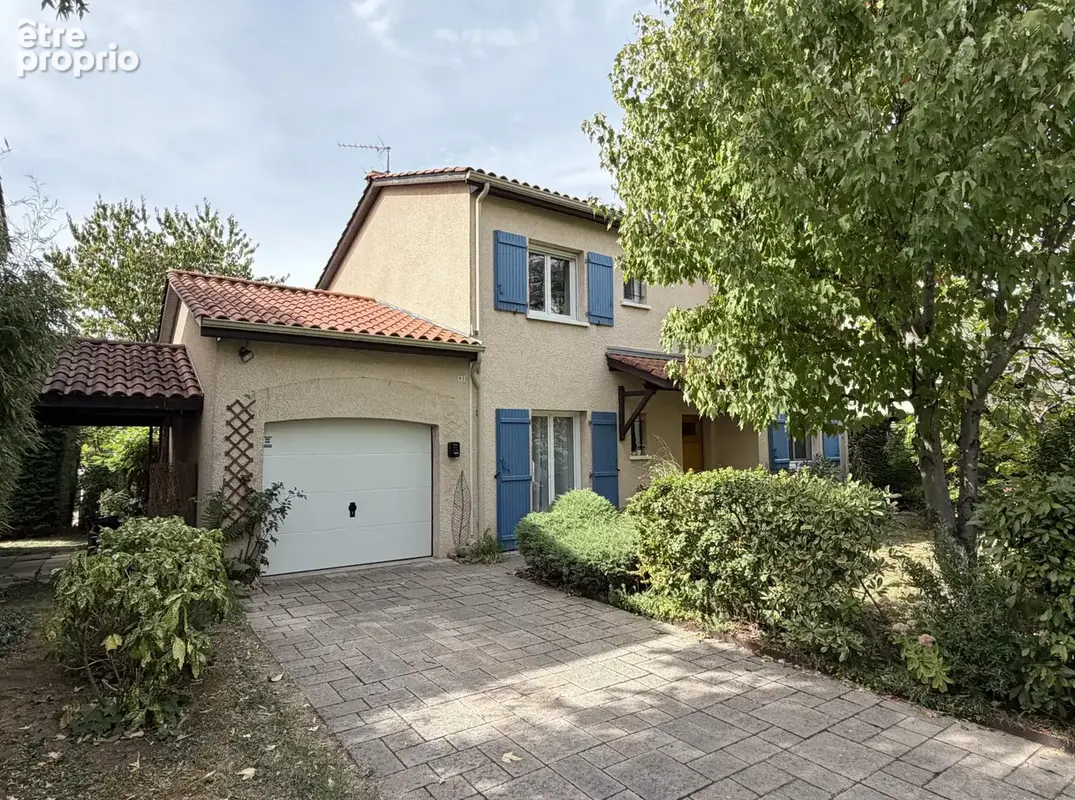 CRAPONNE proche du centre et au calme, belle maison de 124 m2 avec 4 chambres sur terrain de 427 m2 - photo 15