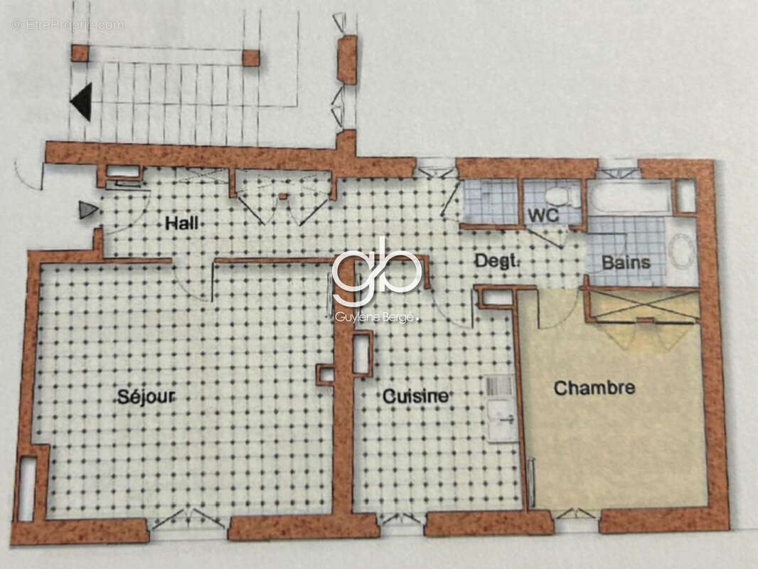 Appartement t2 de 66,22 m2 au sein d’un hôtel particulier dans le centre historique de béziers - photo 3
