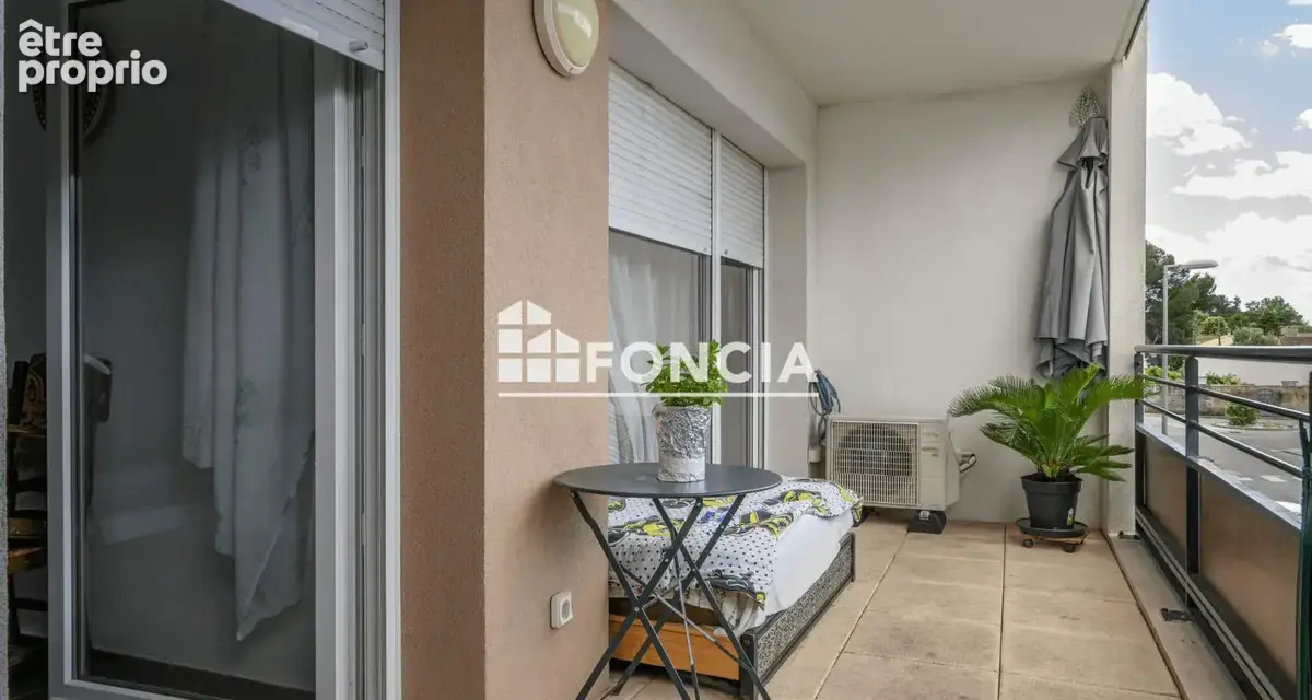 Exclusivité FONCIA, T2 41.76 m2 avec terrasse de 10.76m2 et parking privatif - photo 1