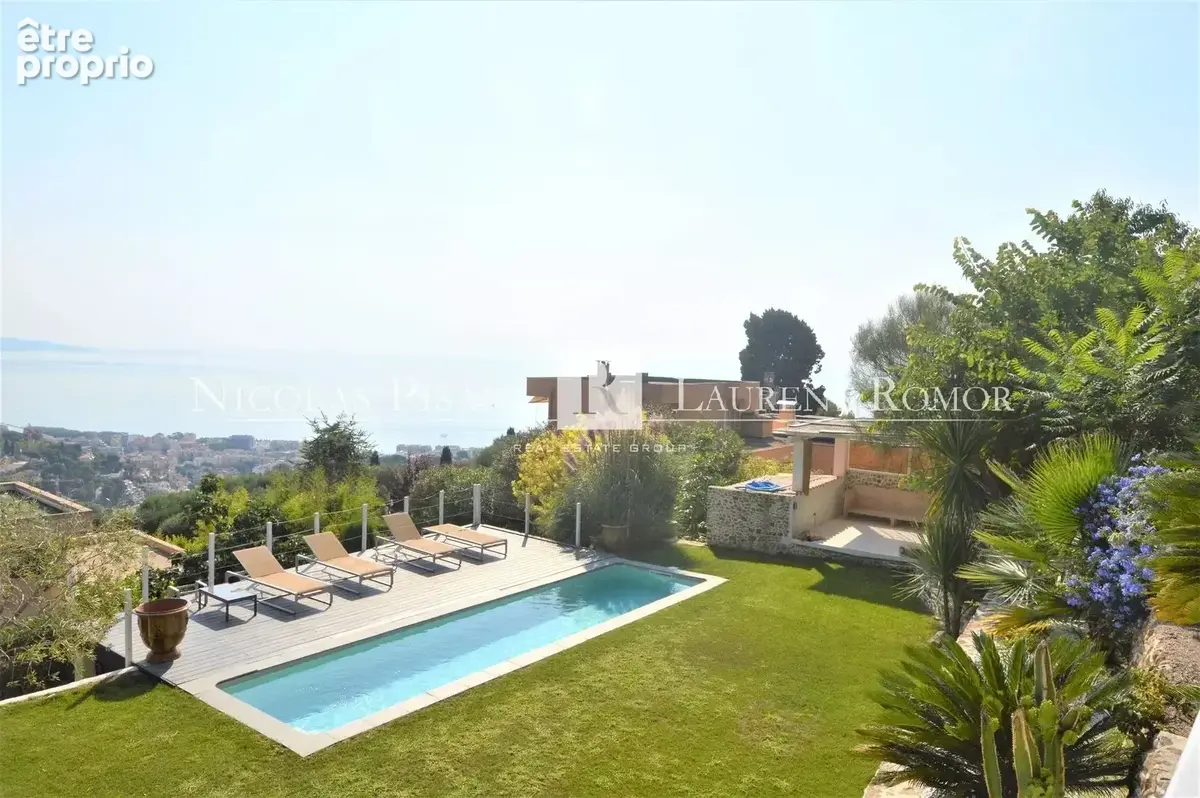 Villa contemporaine  sur les hauteurs de Roquebrune Cap Martin - photo 8