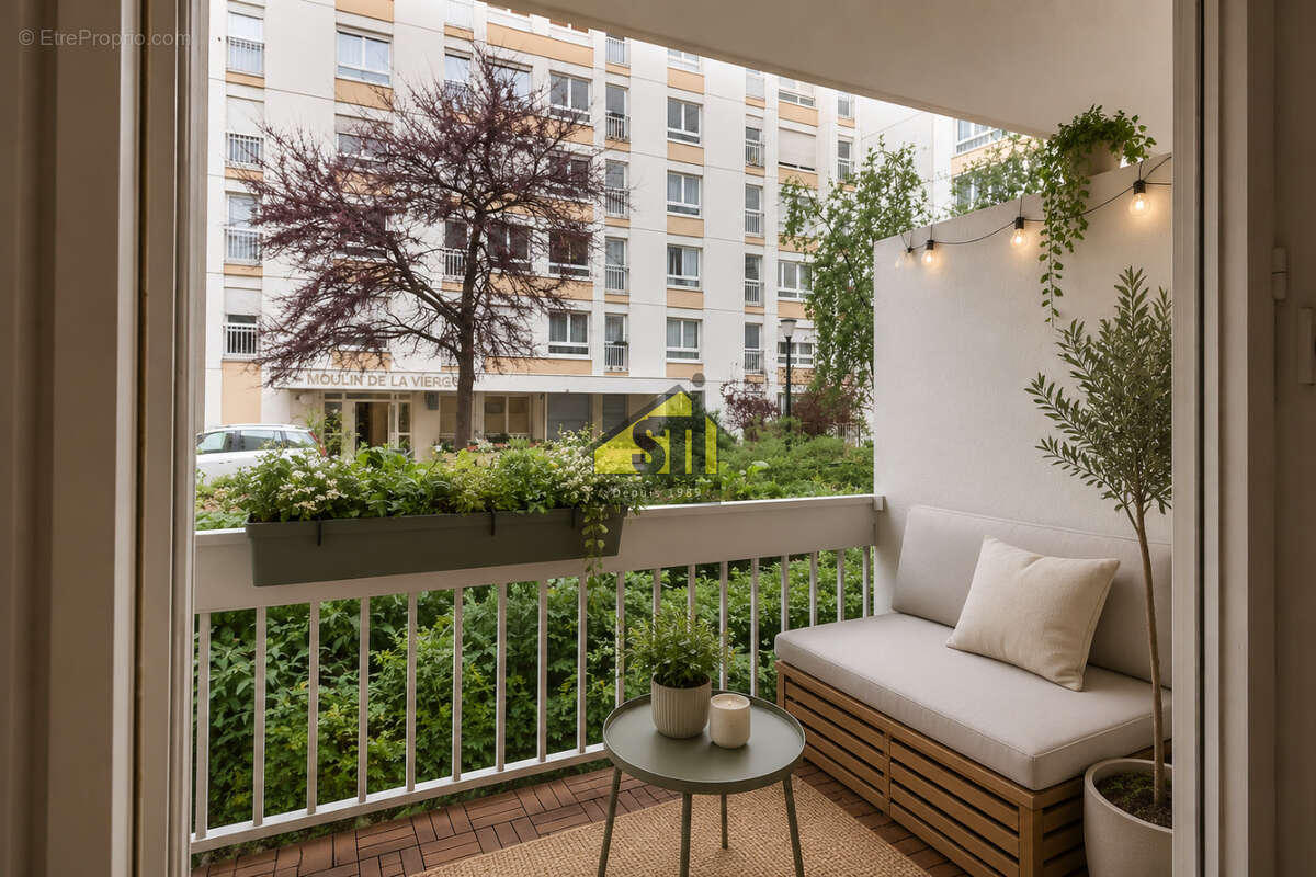 Studio avec loggia - Pernety - photo 7