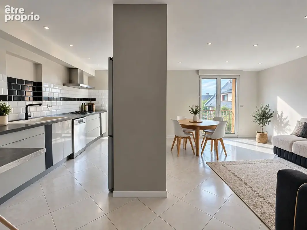 Appartement Rennes 4 pièce(s) 81 m2 - photo 2