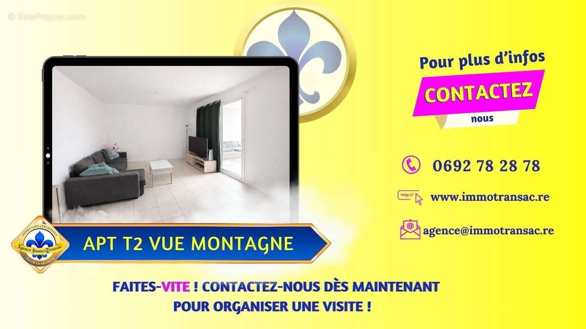 Appartement 54 m² à Saint-Andre  - photo 9