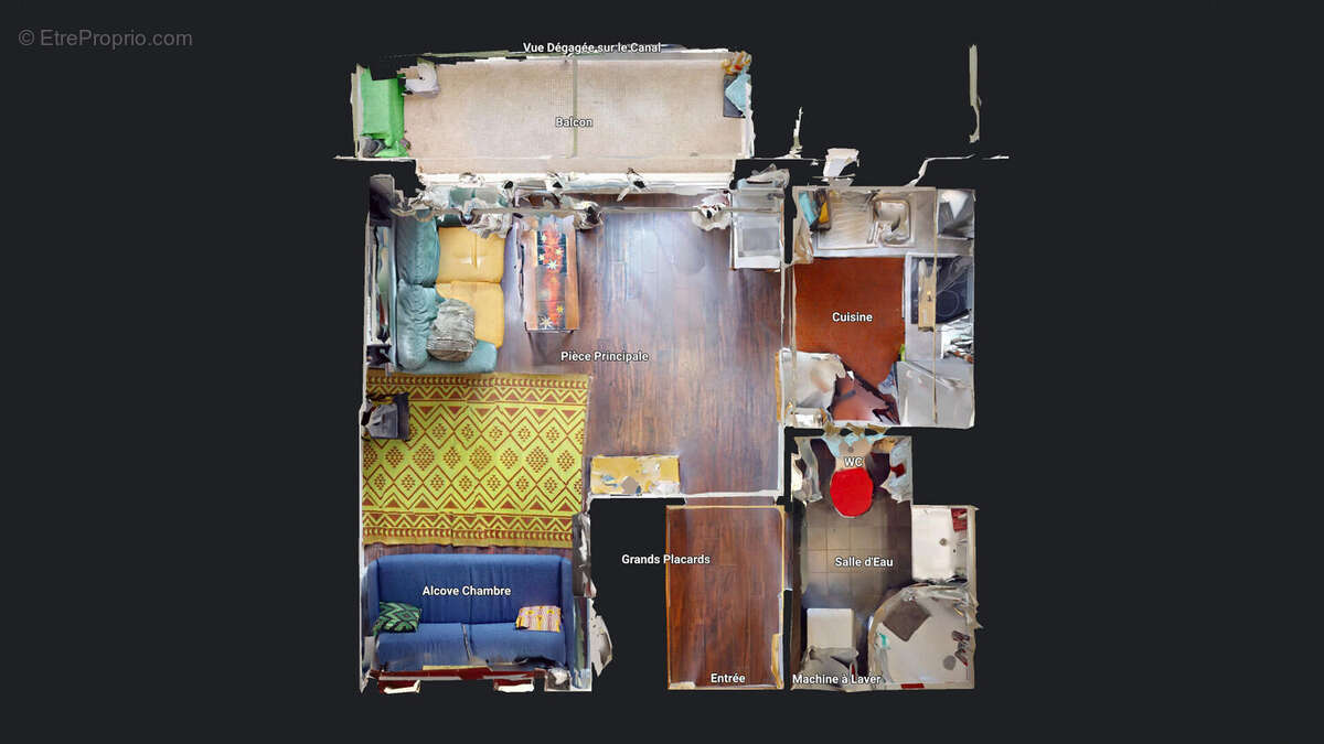 Appartement à PARIS-19E