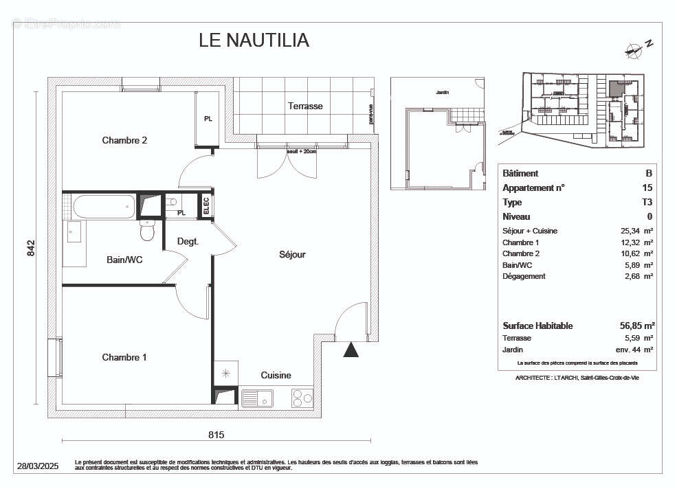 Appartement à SAINT-GILLES-CROIX-DE-VIE