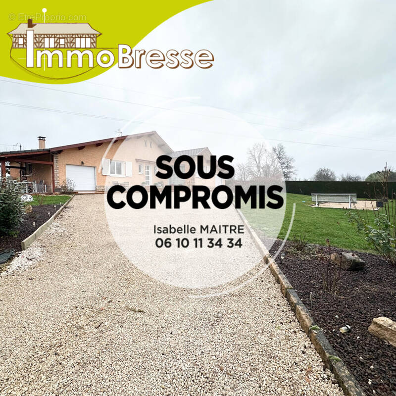 Maison à MONTREVEL-EN-BRESSE