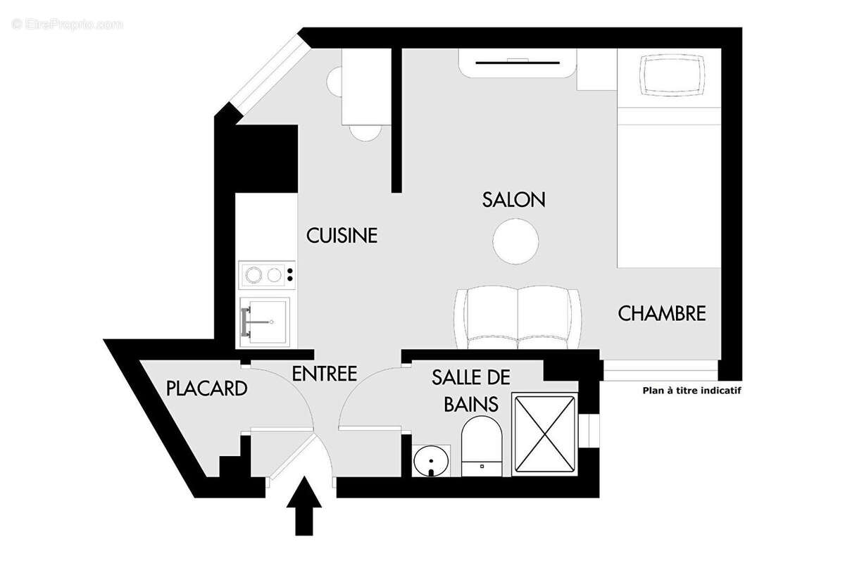 Appartement à PARIS-19E