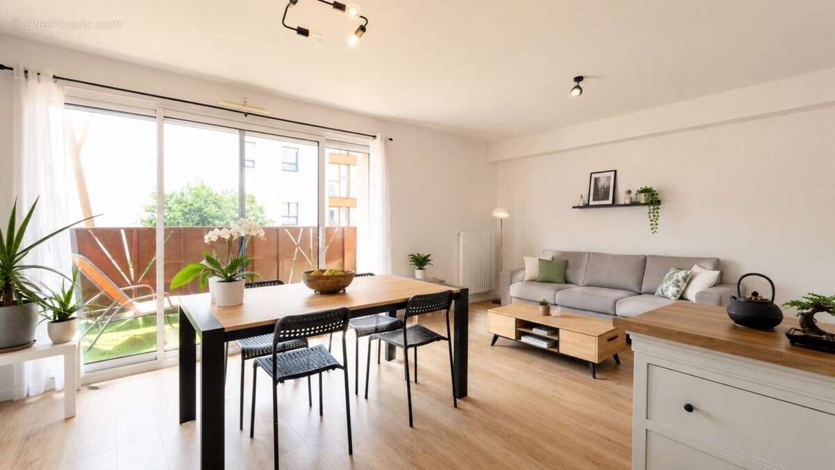 Appartement 62 m² à Noyal-Chatillon-Sur-Seiche  - photo 2