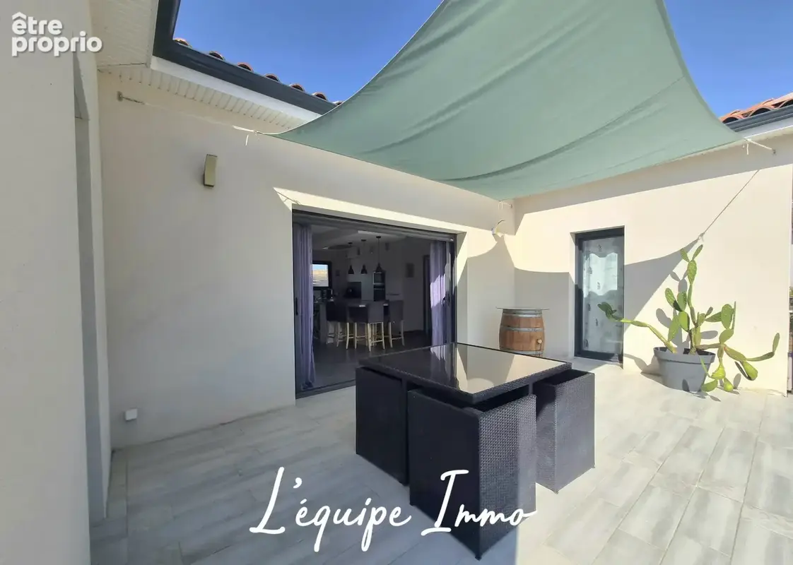 Villa récente de plain-pied comprenant 3 chambres avec piscine chauffée et T2 indépendant - photo 20