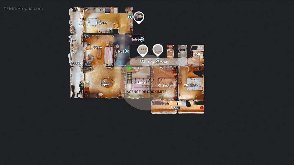 Appartement à RILLIEUX-LA-PAPE