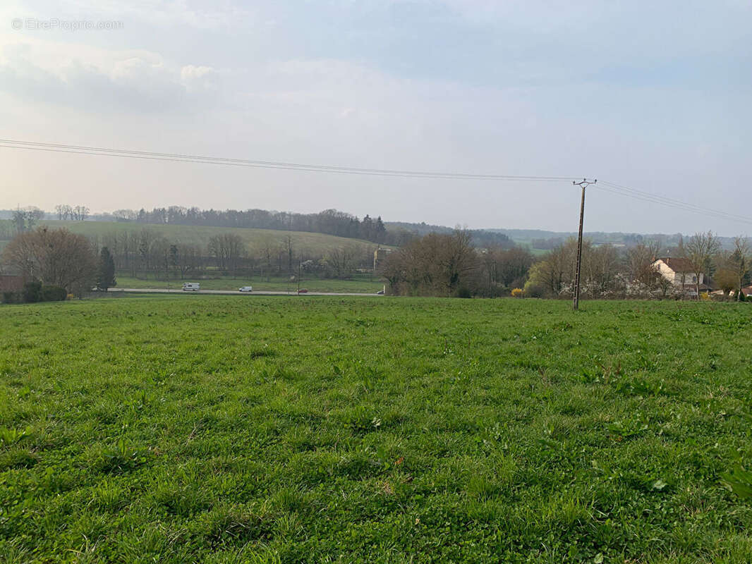 Terrain à VILLEMOTIER