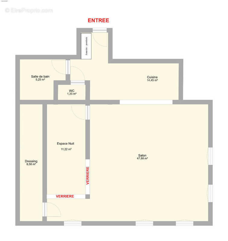 Appartement à NANCY