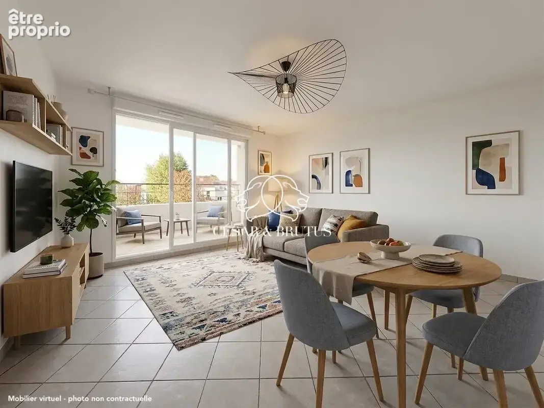 Appartement 3 pièces 57 m² à vendre à La Tour-De-Salvagny (69890) - photo 3