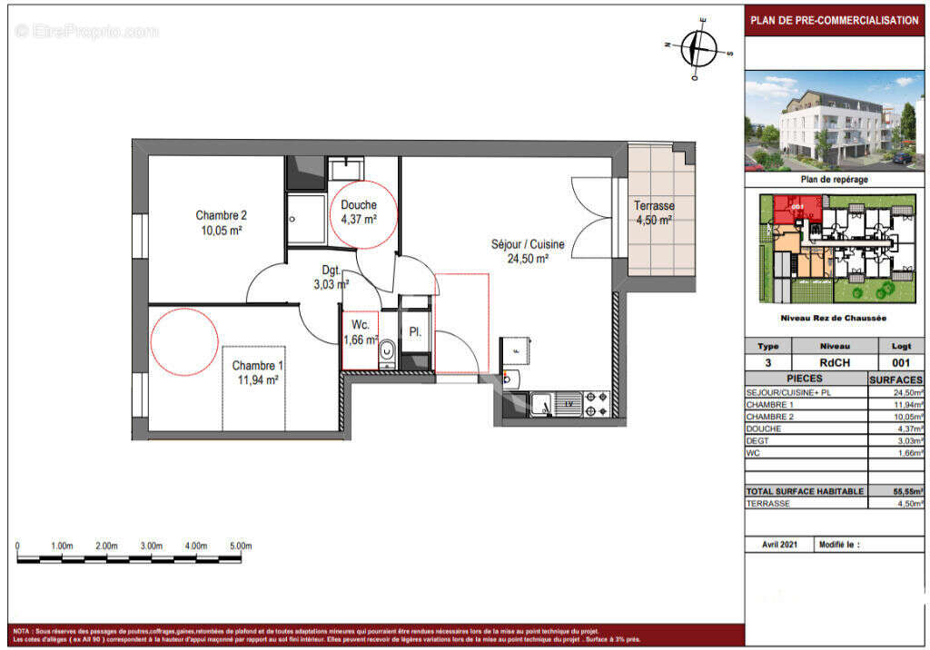 Appartement à ANGERS