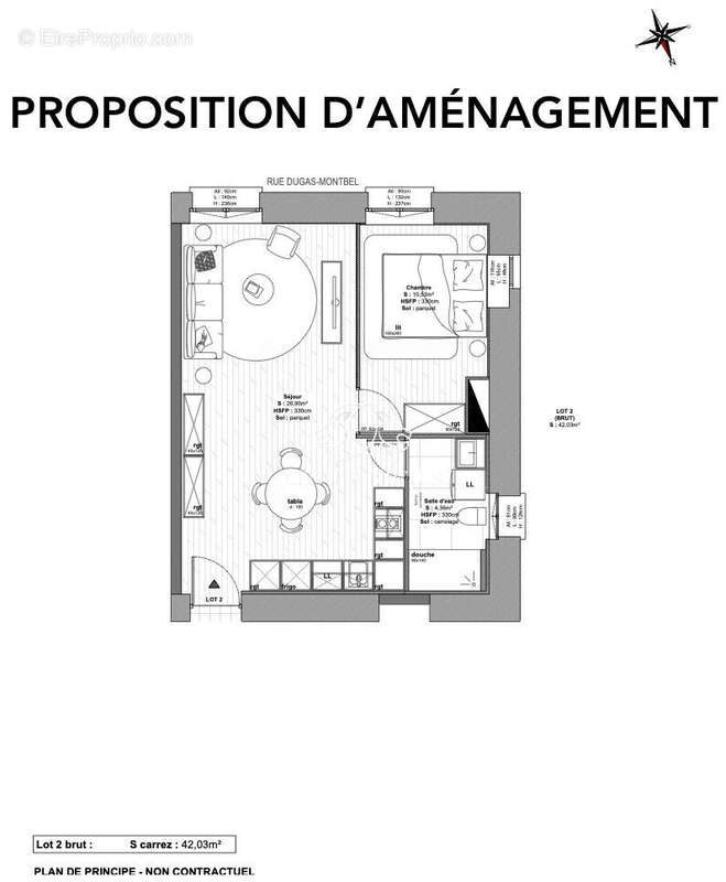 Appartement 42 m² à Lyon-2e  - photo 2