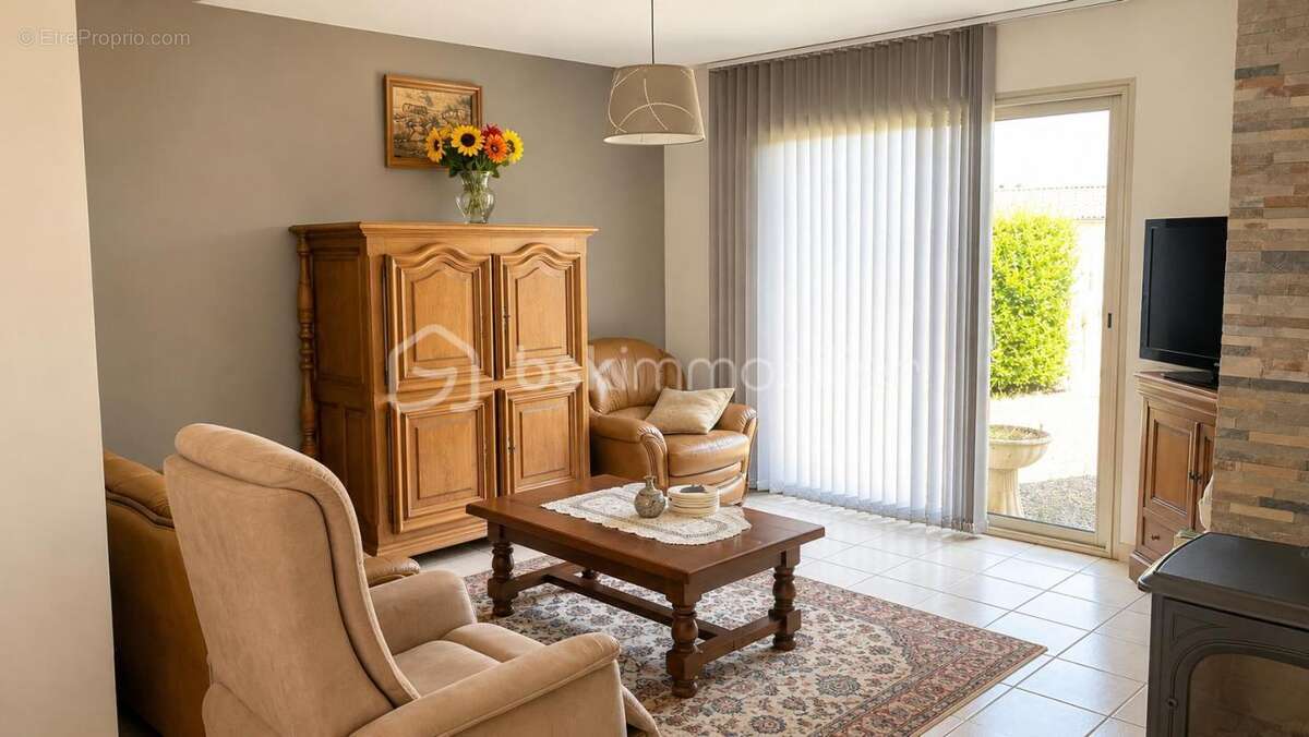  maison de plain-pied 107 m² – 3 chambres – garage – terrain d’environ 2 000 m² - photo 4