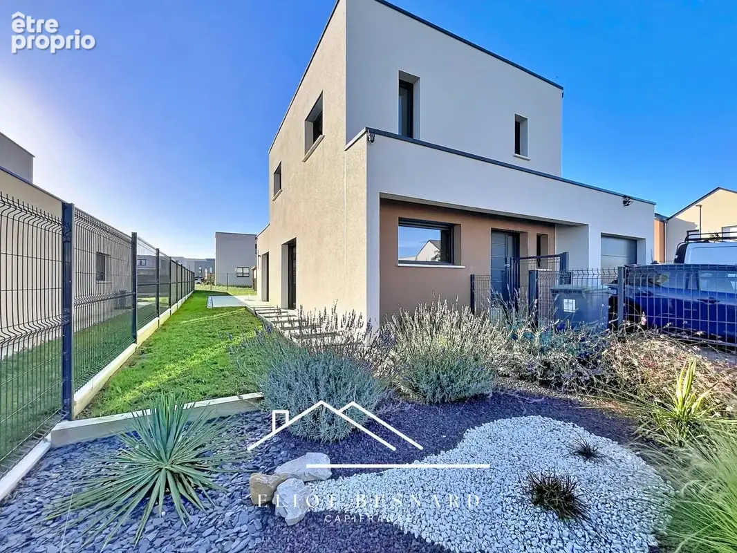 Maison contemporaine de 2024 – vie de plain-pied – 3 chambres – garage – giberville - photo 2