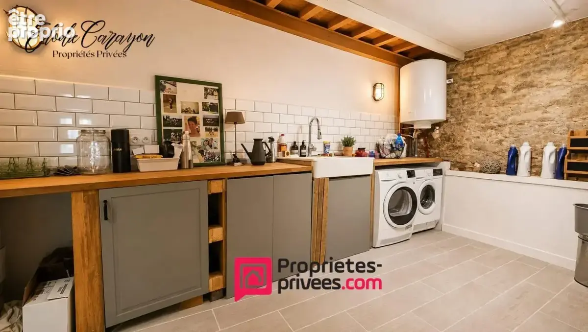 Carcassonne quai bellevue - au pied de la cité médiévale -193m² avec jardin au pied de la cité médiévale - photo 16
