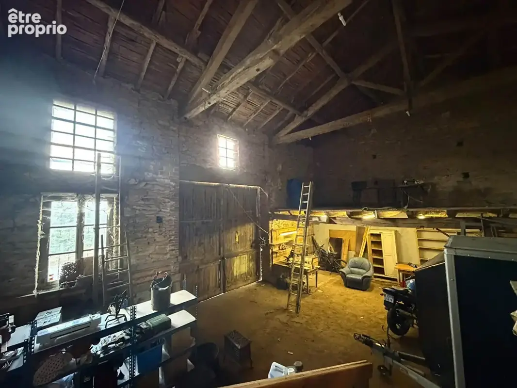 HAUTE VIENNE - Charmante maison familiale avec 5 chambres, grande grange, cour privative, verger et équipements énergétiques per - photo 15