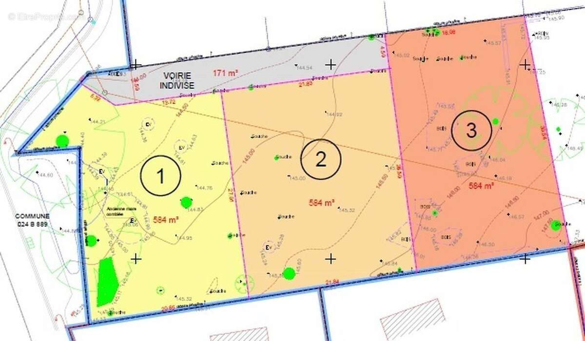 Terrain constructible Mauges sur Loire - Terrain à BEAUSSE