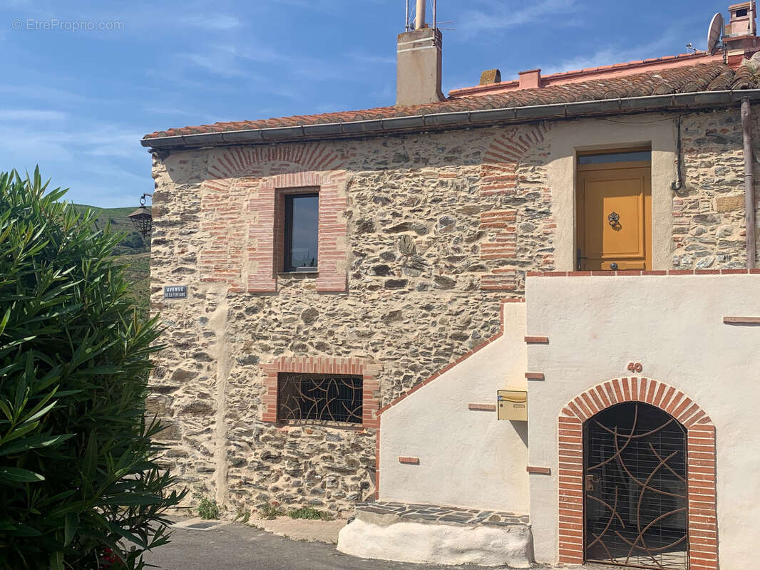 Maison à BANYULS-SUR-MER