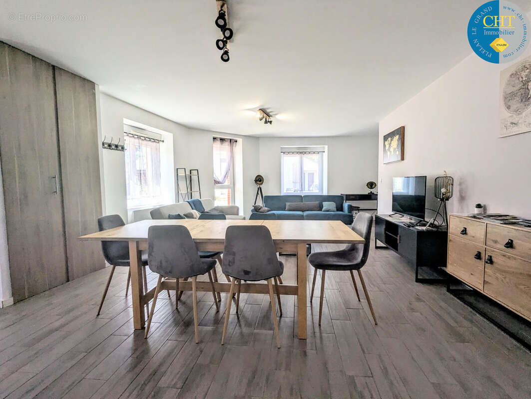 Exclusivité : belle maison de bourg rénovée (dpe b)   saint-malo-de-beignon (56380) avec cht immobilier - photo 4