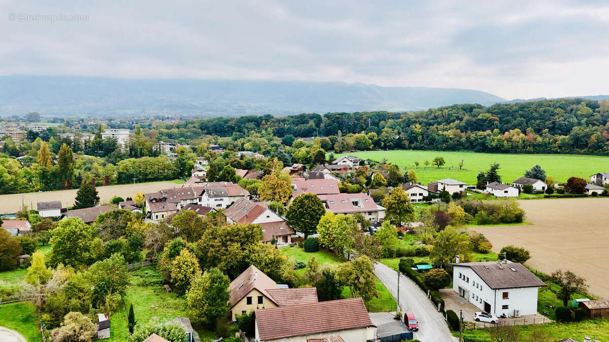 vue drone (9) - Terrain à SAINT-JULIEN-EN-GENEVOIS