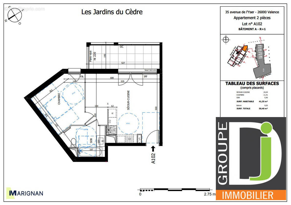 Appartement à VALENCE
