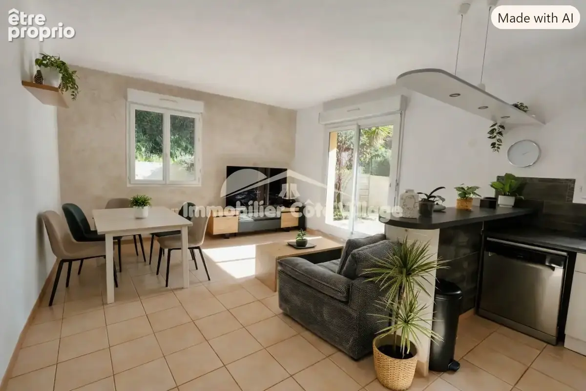 La grave de peille   3 pièces 70 m2 avec jardin de 400 m2 - photo 2