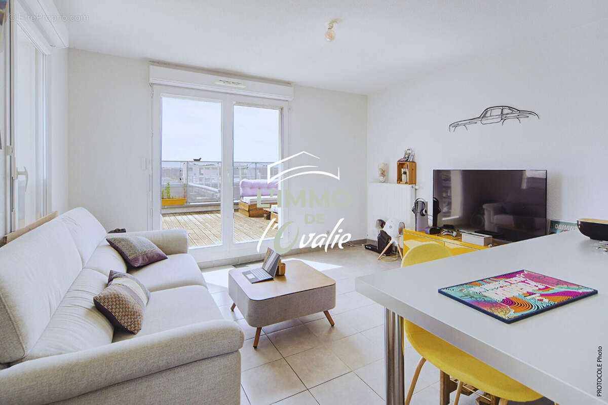 Appartement Blagnac 2 pièce(s) 39.82 m2 - Au coeur d'Andromède - grande terrasse et parking - photo 2