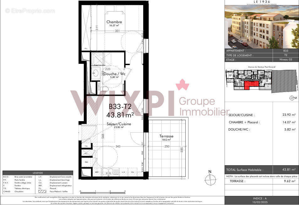 Appartement à TAIN-L'HERMITAGE