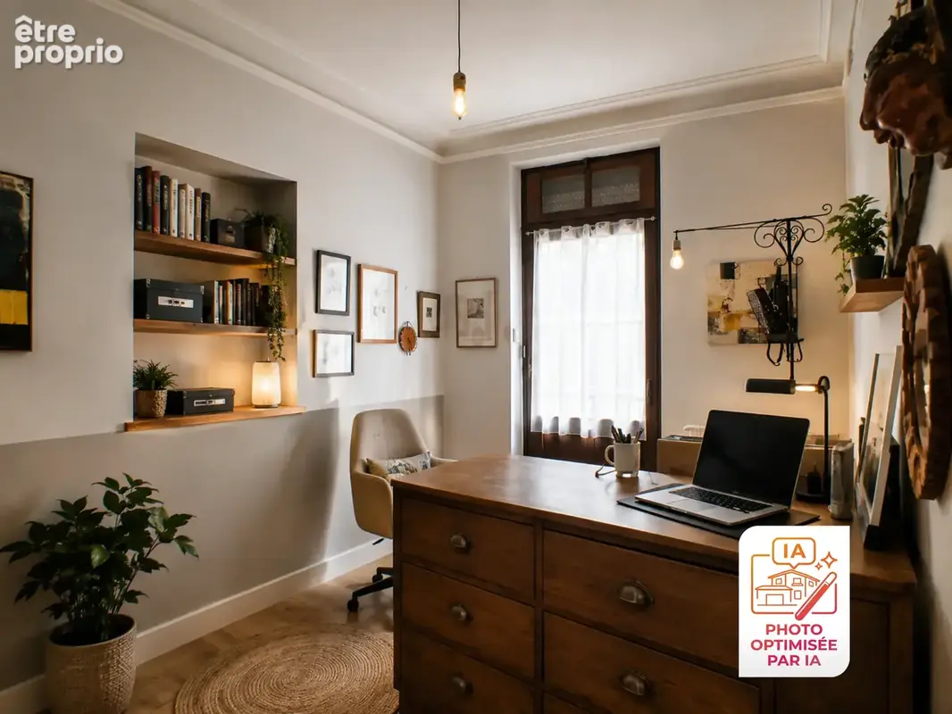 Romans-sur-Isère   Maison de ville 128 m2 - Bureau indépendant, 3 chambres, cour, garage et proximité gare - photo 10