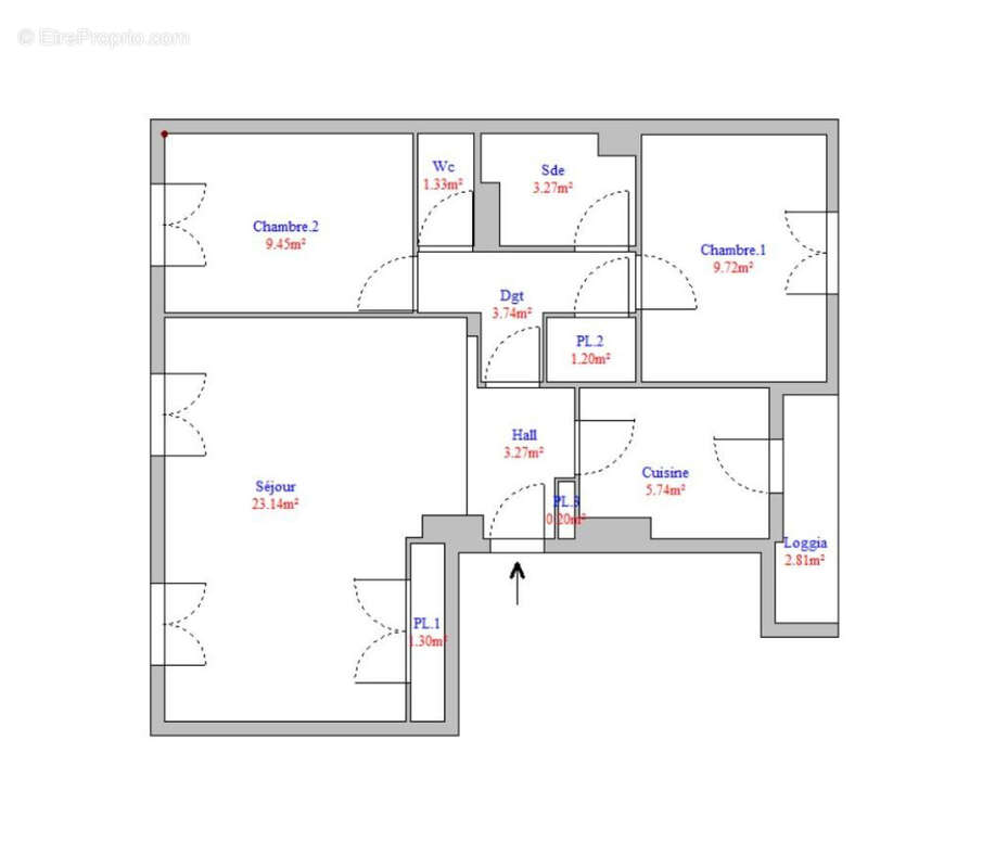 Appartement à MARSEILLE-8E