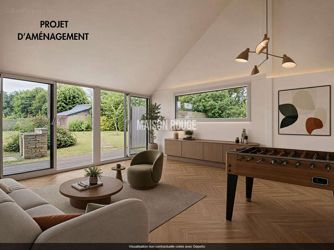 Le charme authentique et les volumes généreux qui font la différence - Maison à proximité du bourg de Yffiniac - photo 7