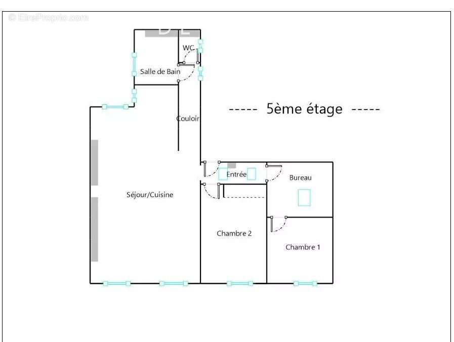 Appartement à PARIS-5E