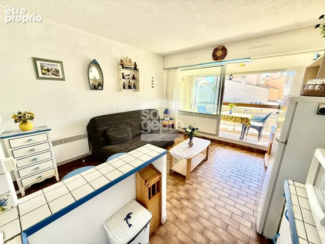 Réf : 2321 - Vente Studio Cabine, secteur Centre-Port au Cap d'Agde ! - photo 8