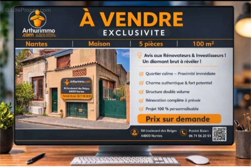Maison à NANTES