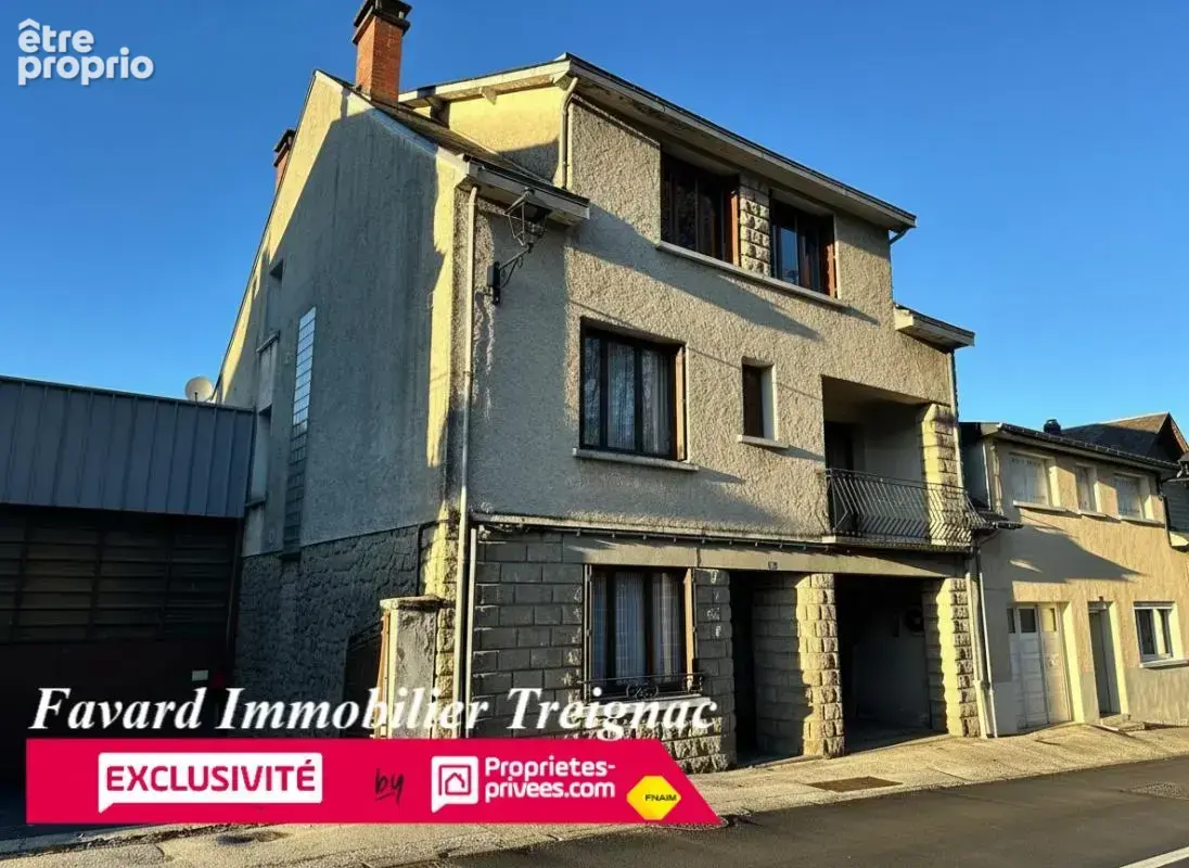 Maison  de 132 m²  4 chambres et  atelier 180 m²  + Jardin   TREIGNAC - photo 2