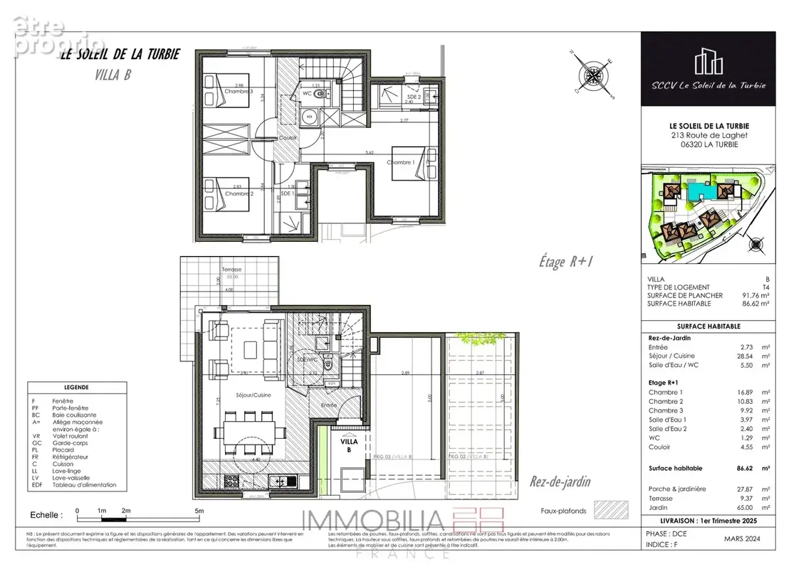 LE SOLEIL DE LA TURBIE - Magnifique villa avec jardin privatif, terrasse et jacuzzi + 2 parkings - photo 9