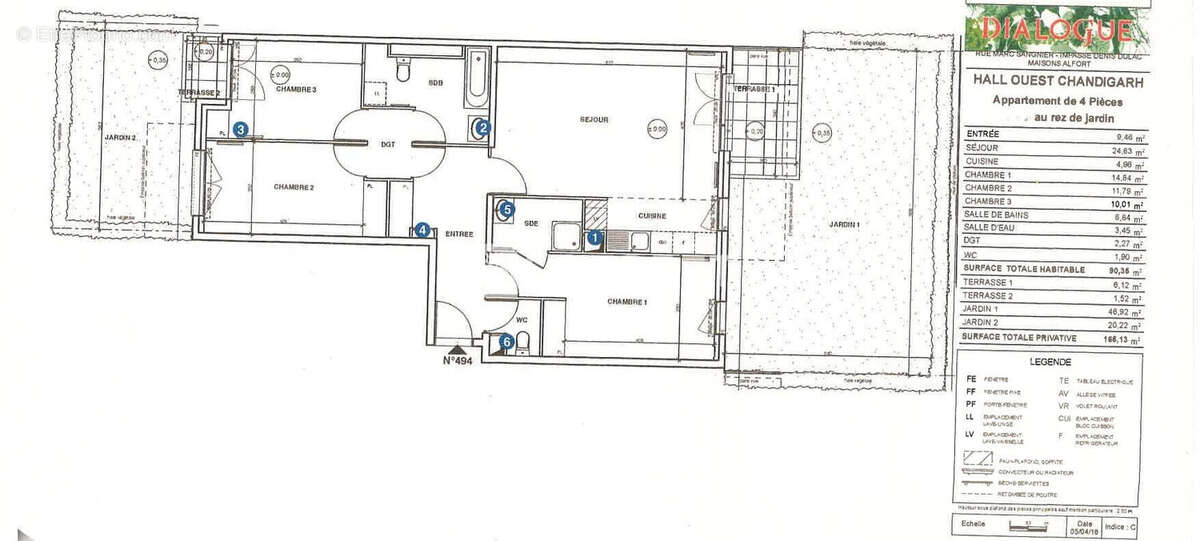 Appartement à MAISONS-ALFORT
