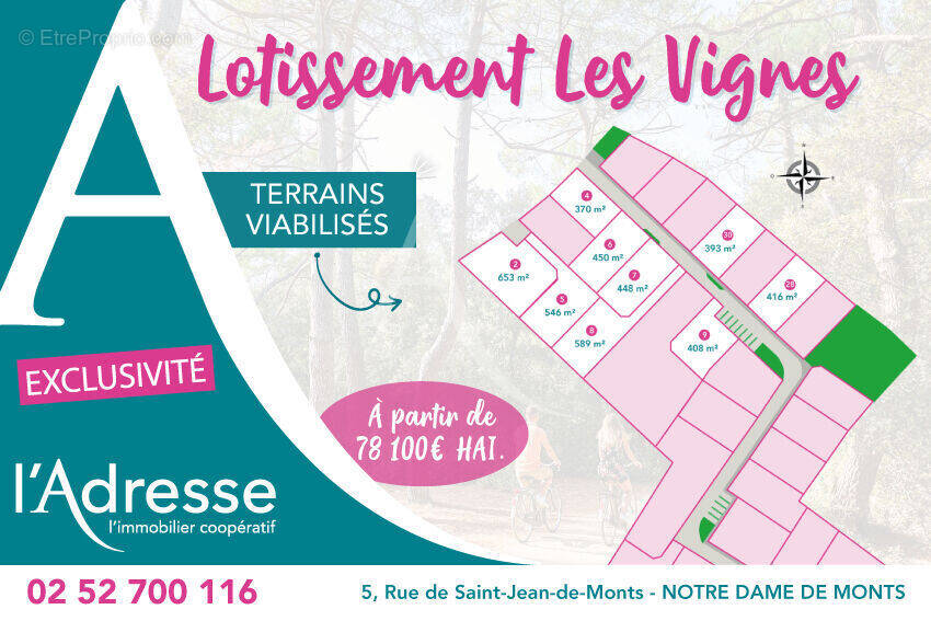Terrain à NOTRE-DAME-DE-MONTS