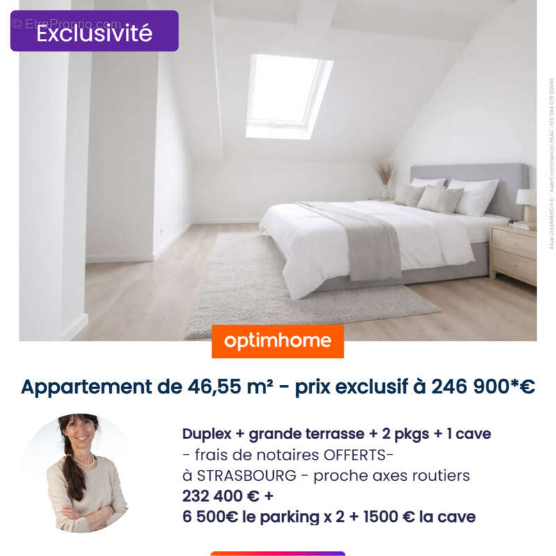 Appartement à STRASBOURG