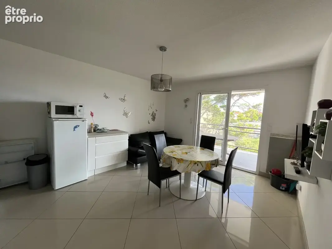 Saint pierre la mer t3 vue mer + garage dans residence securisee - photo 2