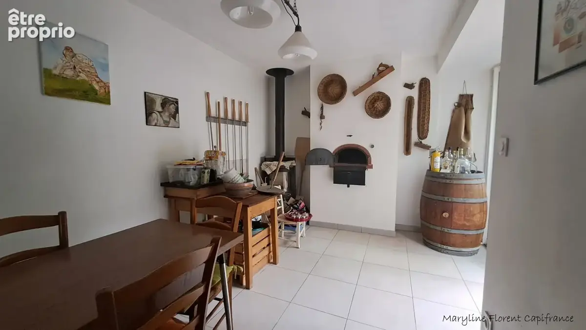 Bâtisse en pierre de 262 m², Cour, jardin cocon, garage & fort potentiel - photo 21