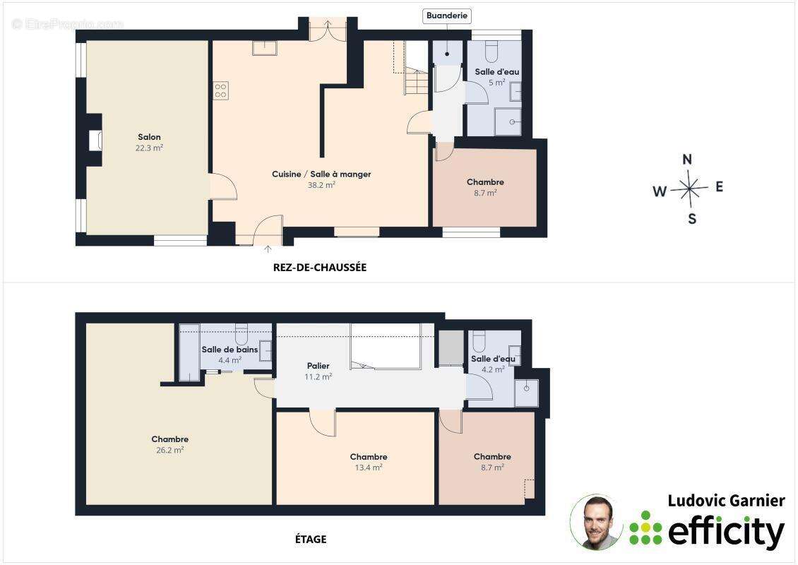 Maison 5 pièces 131 m² à vendre à Saint-Berthevin-La-Tanniere (53220) - photo 20