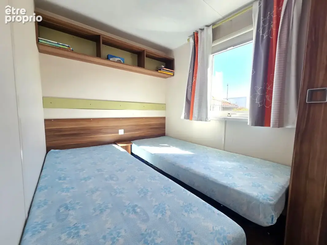 Mobilhome 3 chambres avec terrain privatif - photo 6