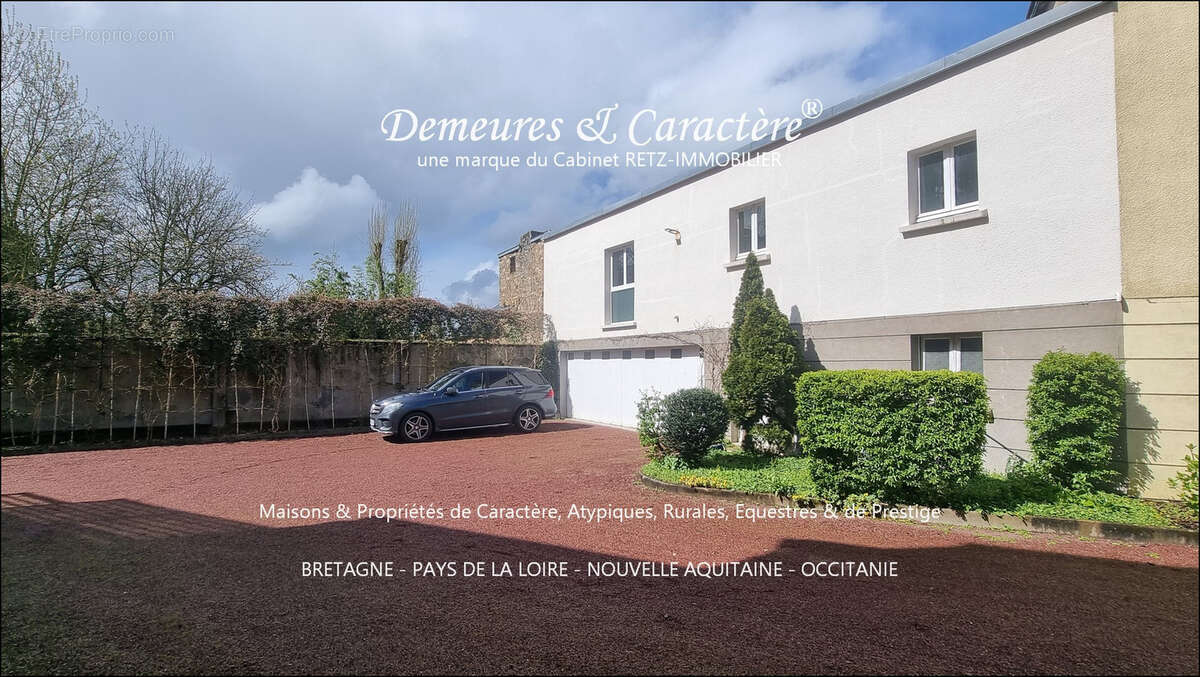 Grande demeure bourgeoise centre bourg, dépendances, accès rivière - photo 34