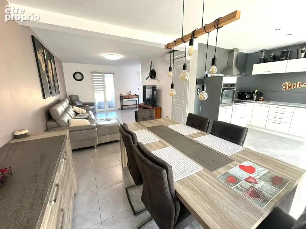 BEAUVOISIN – Maison 94 m² – 3 chambres – Piscine au sel – Garage - photo 4