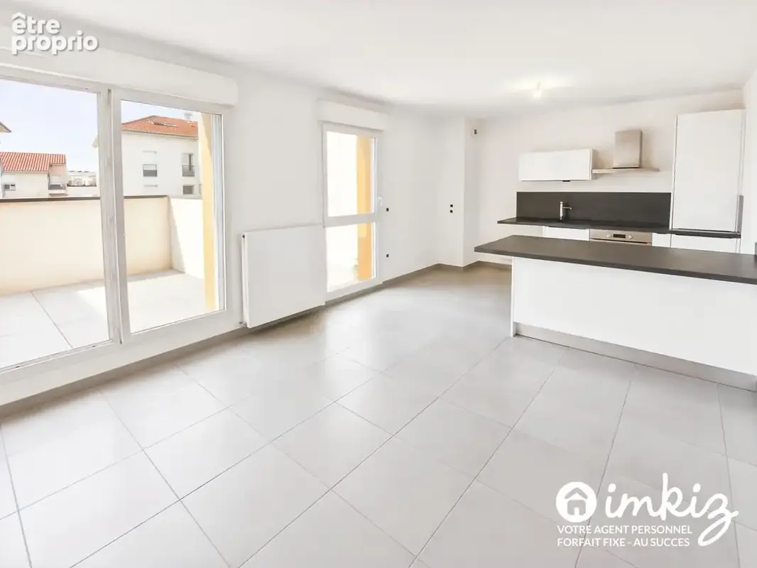 T3 de 60m² - garage, balcon, 2018 - Clé en main ! - photo 3